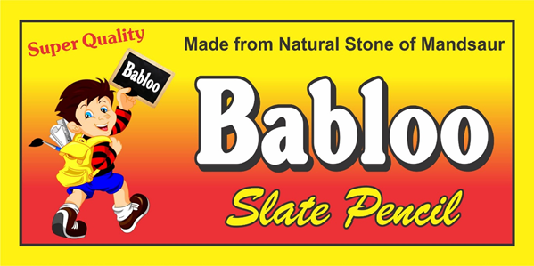 Babloo Slate Pencil (Cartoon Containing 25 Box)