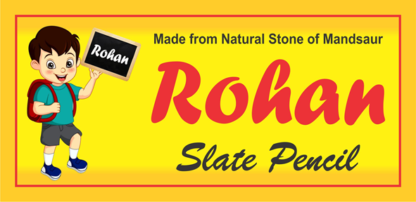Rohan Slate Pencil (Cartoon Containing 25 Box)