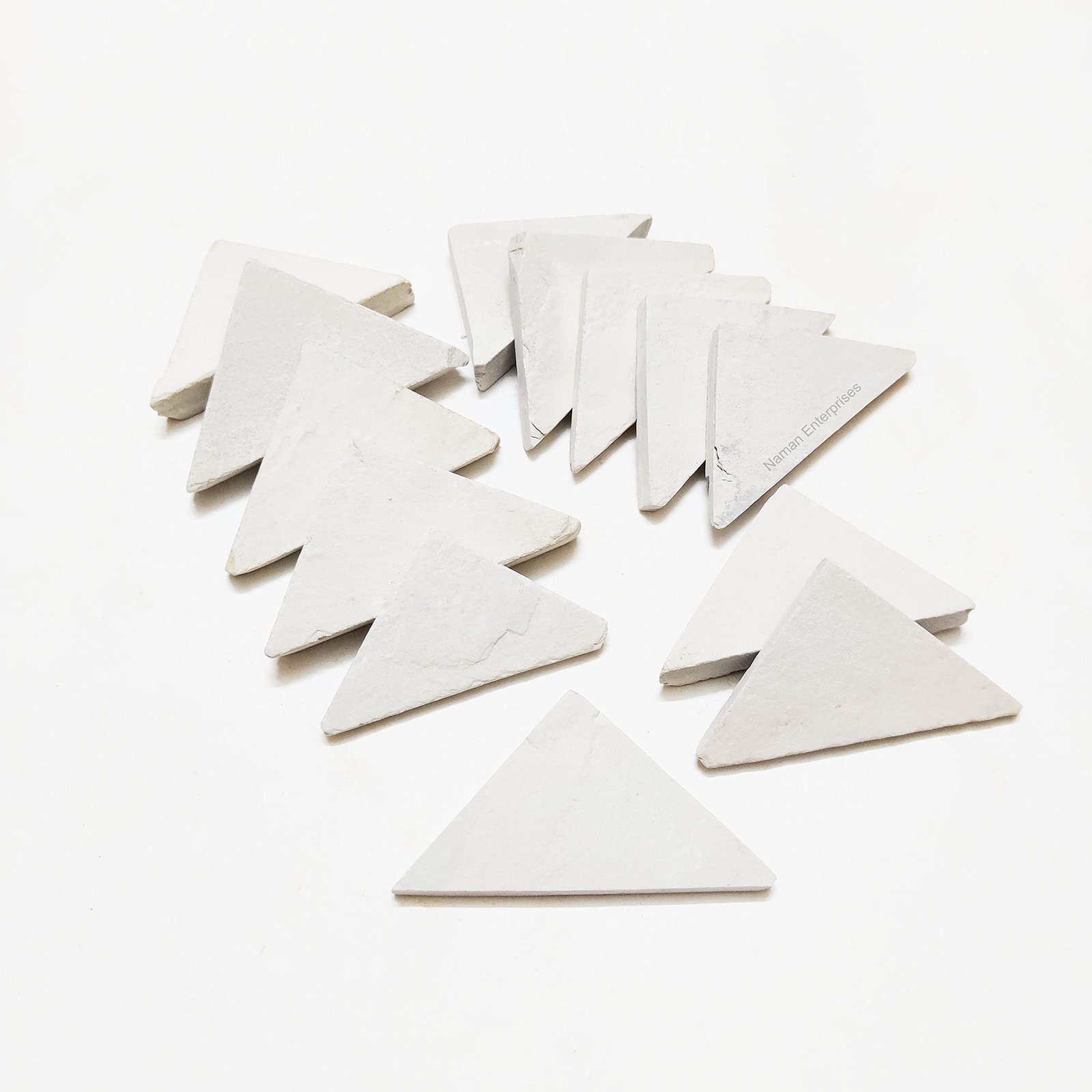 White Slate Triangles